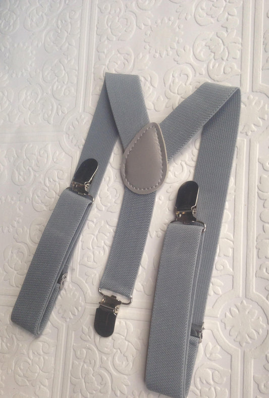 Gray suspenders, baby boy suspenders, suspenders, toddler suspenders, baby suspenders, grey boy suspenders, classic gray suspenders, grey