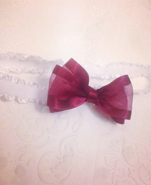 Burgundy bow headband, bow headband, purple headband, baby gold headband, Christmas headband, Christmas baby headband, burgundy headband