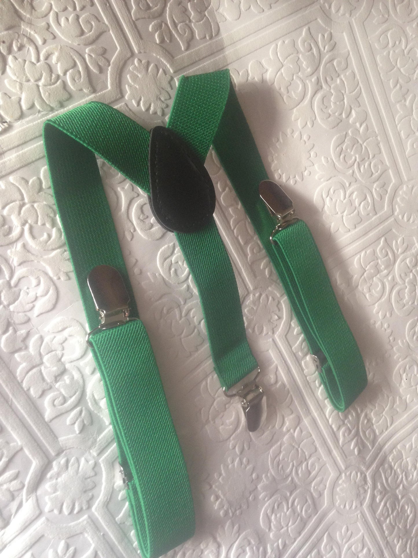 Green suspenders, baby suspenders, christmas suspenders, toddler suspenders, boy suspenders, child suspenders, green baby suspenders, green