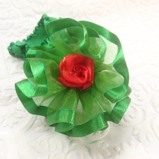 Red green baby headband, Christmas baby headband, green baby headband, holiday baby headband, holiday headband, christmas headband, photo