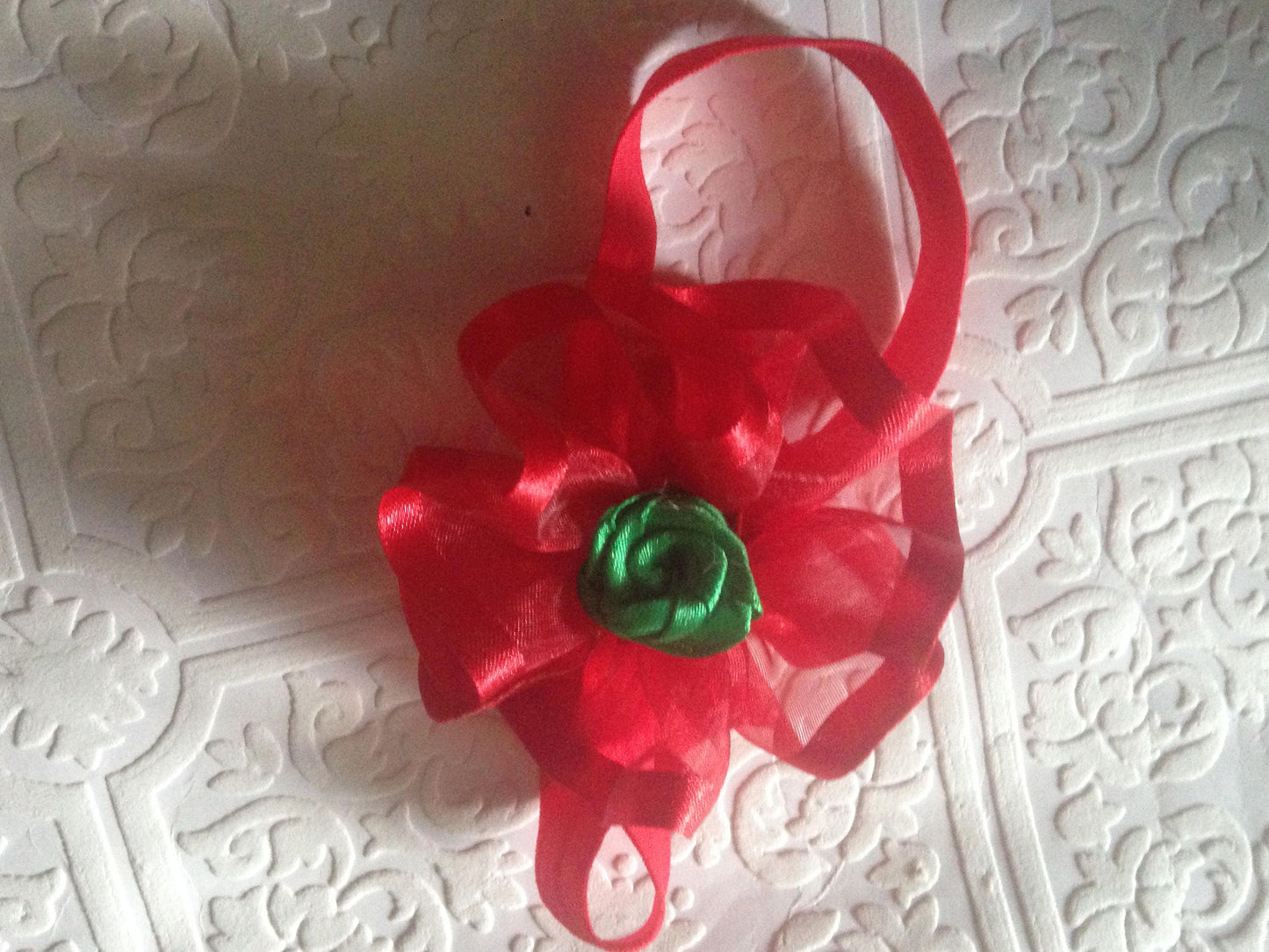 Red baby headband, Christmas baby headband, green baby headband, holiday baby headband, holiday headband, christmas headband,photo christmas