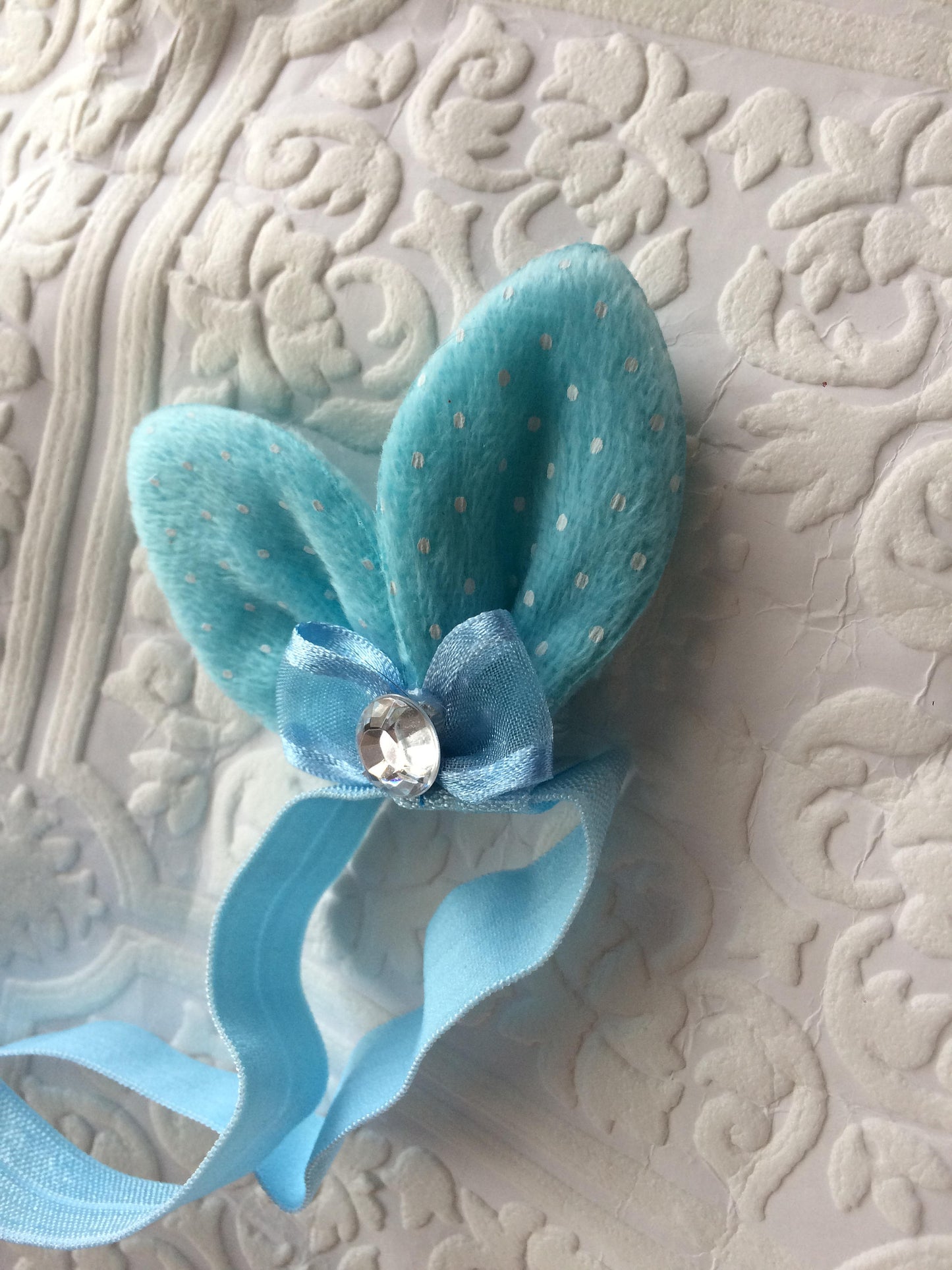 bunny ears headband, bunny ears, tiny bunny headband, bunny baby headband, blue bunny ears, blue bunny ear clip, bunny ear clip, baby ears