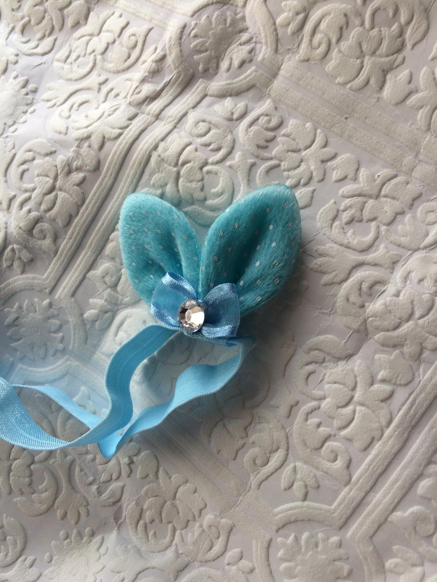 bunny ears headband, bunny ears, tiny bunny headband, bunny baby headband, blue bunny ears, blue bunny ear clip, bunny ear clip, baby ears