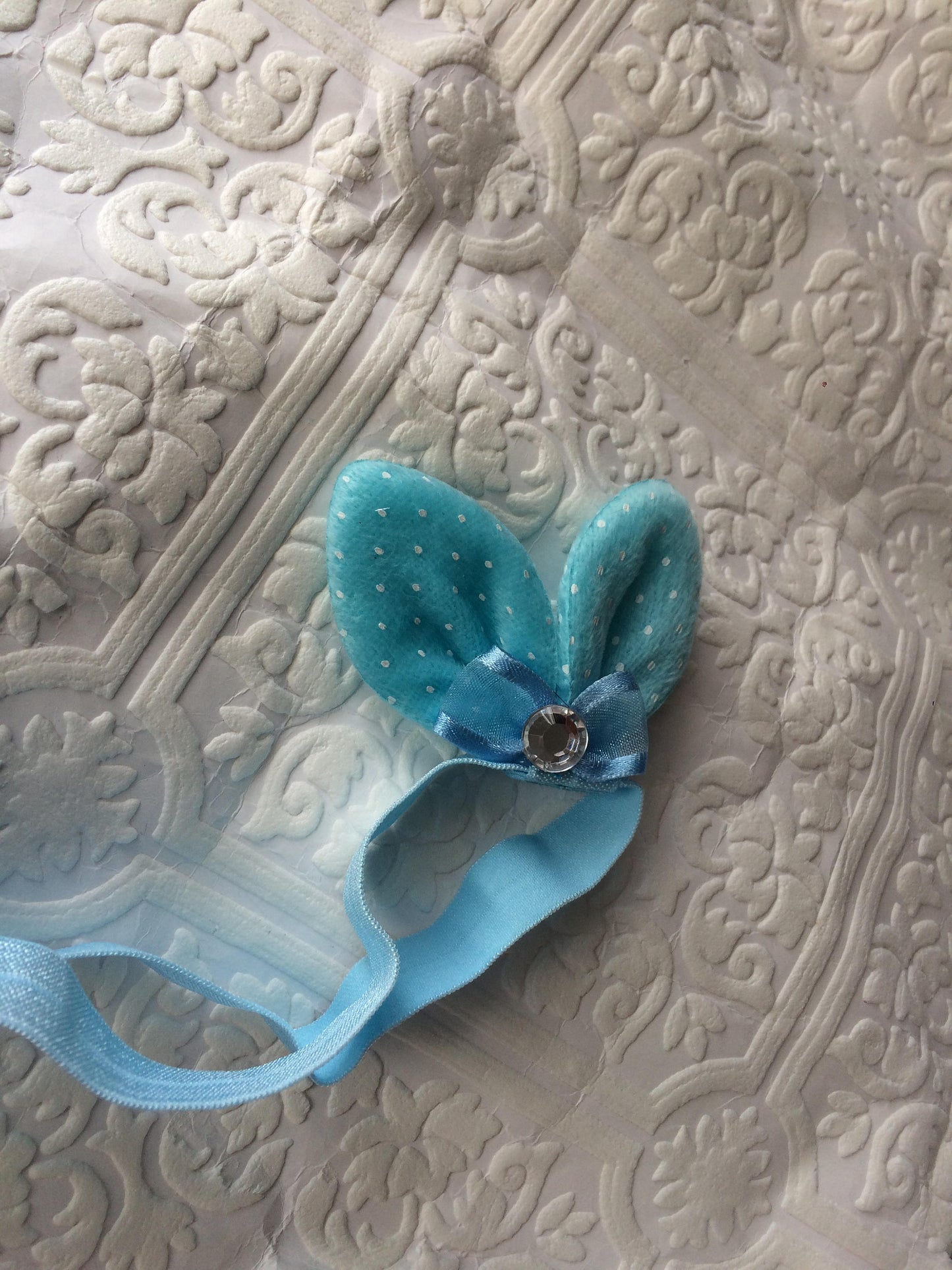 bunny ears headband, bunny ears, tiny bunny headband, bunny baby headband, blue bunny ears, blue bunny ear clip, bunny ear clip, baby ears