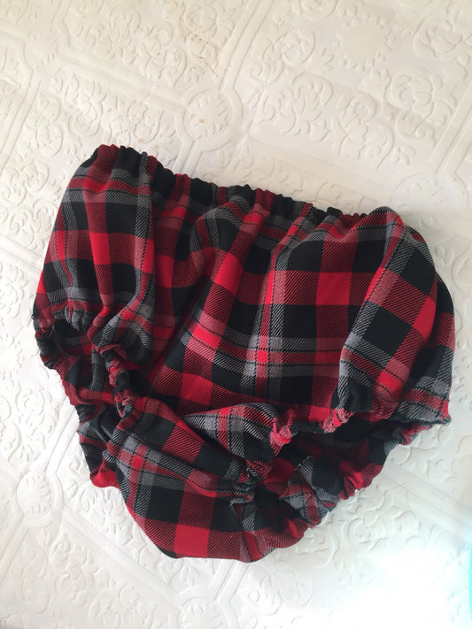 Diaper Cover, Baby Boy Diaper Cover, Newborn Diaper Cover, Toddler Diaper Cover, Buffalo Plaid Diaper Cover, Black and red Diaper Cover