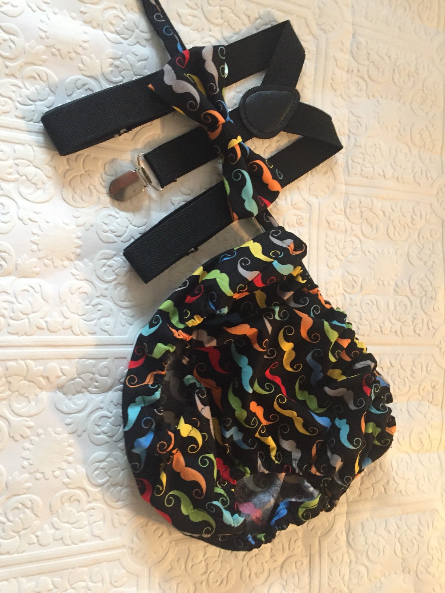 Little man 1st birthday outfit, 1st birthday cake smash outfit, mustache cake smash outfit, mustache tie and diaper cover, boy cake smash