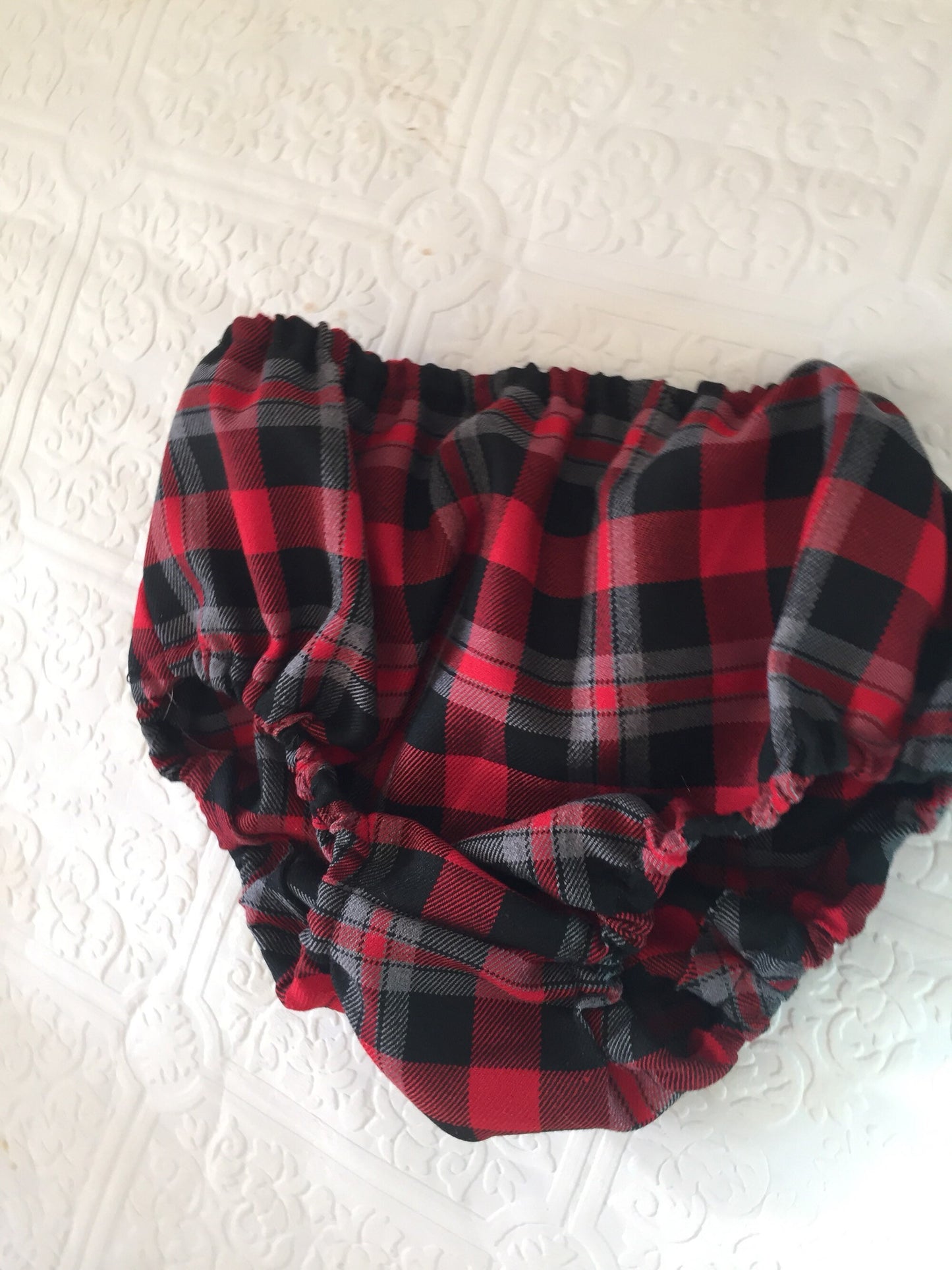 Diaper Cover, Baby Boy Diaper Cover, Newborn Diaper Cover, Toddler Diaper Cover, Buffalo Plaid Diaper Cover, Black and red Diaper Cover