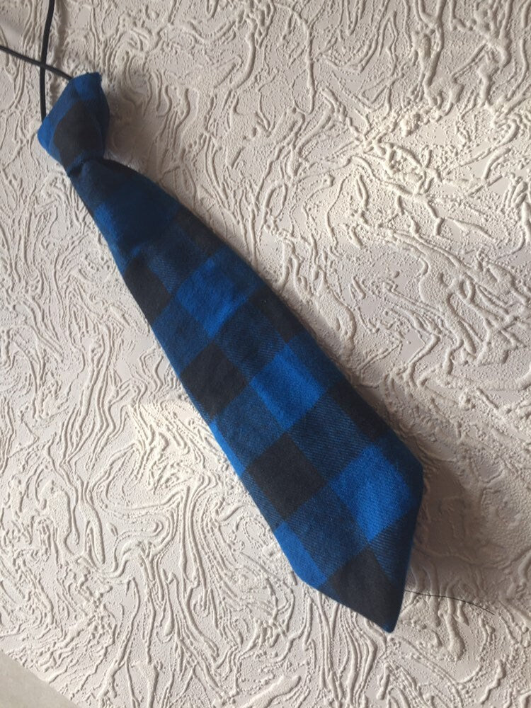 Buffalo Plaid baby kids children Mens Necktie~Cotton Necktie~Navy and Indigo Necktie~Buffalo Check~Buffalo Check Tie~Blue Tie~Valentines Day