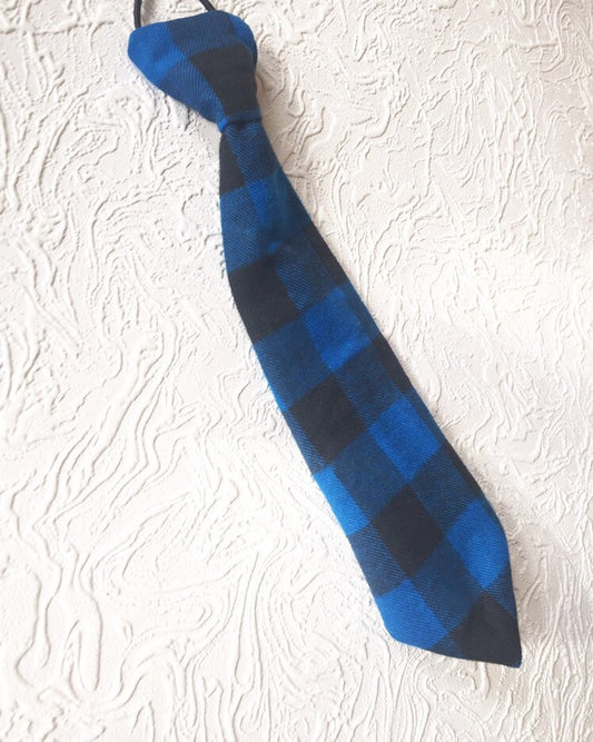 Buffalo Plaid baby kids children Mens Necktie~Cotton Necktie~Navy and Indigo Necktie~Buffalo Check~Buffalo Check Tie~Blue Tie~Valentines Day