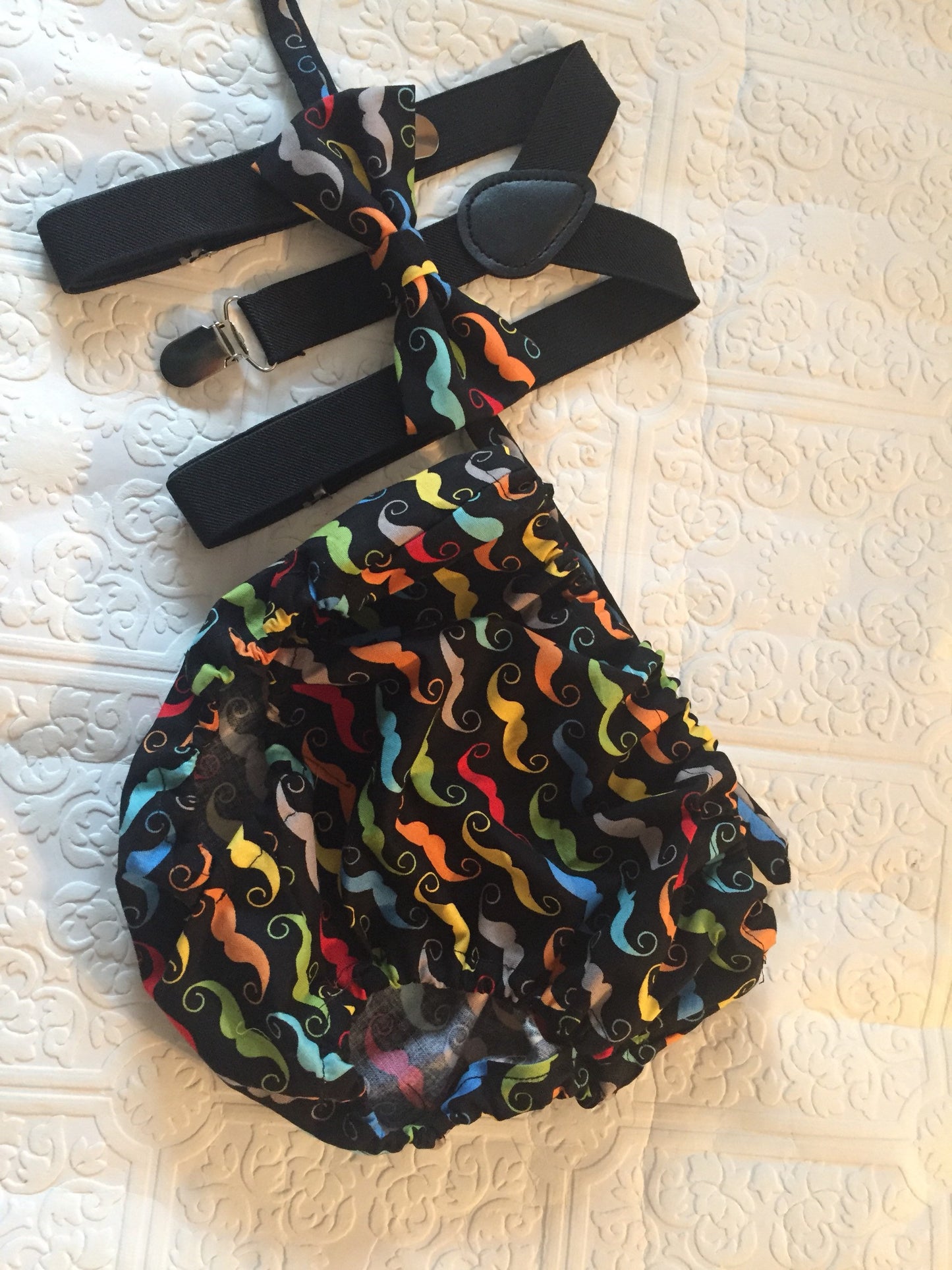 Little man 1st birthday outfit, 1st birthday cake smash outfit, mustache cake smash outfit, mustache tie and diaper cover, boy cake smash