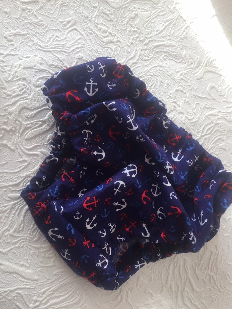 Nautical Baby Bloomers, Anchor Baby Bloomers, Newborn Baby Bloomers, Baby Boy Bloomer, Sea Themed Baby Bloomers, Baby Boy Outfit, Baby Boy