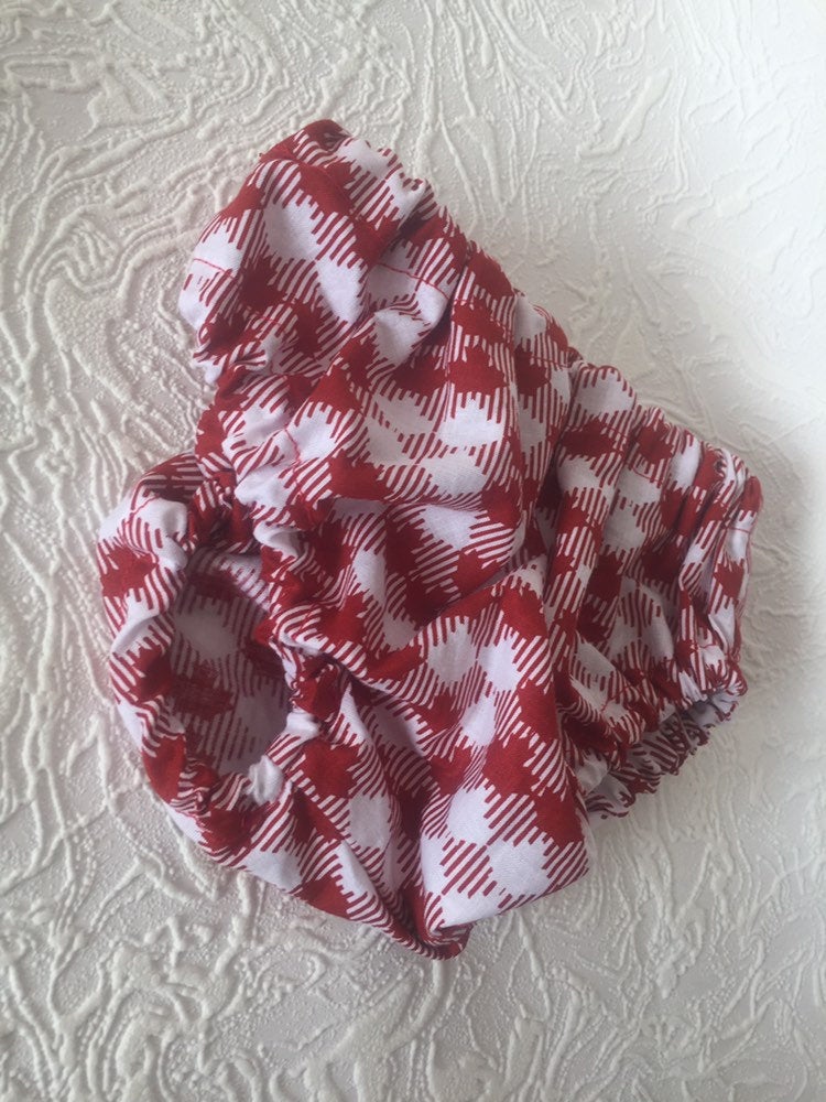 Red Bummies (Baby Bummies, Baby Bloomers, Diaper Cover, Toddler Bummies, Toddler Bloomers, Shorties, red bloomers, red diaper cover) RED