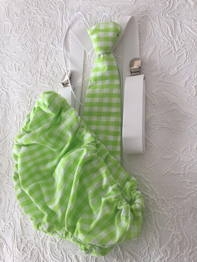 Boy Cake Smash Outfit, Boy 1st Birthday, 1st Birthday, Milestone Pictures, Boy 1st Birthday Outfit, Green Plaid Cake Smash Set