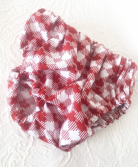 Red Bummies (Baby Bummies, Baby Bloomers, Diaper Cover, Toddler Bummies, Toddler Bloomers, Shorties, red bloomers, red diaper cover) RED