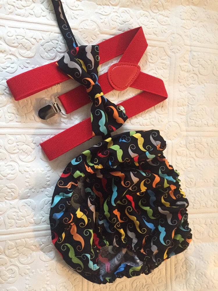 Little man 1st birthday outfit, 1st birthday cake smash outfit, mustache cake smash outfit, mustache tie and diaper cover, boy cake smash