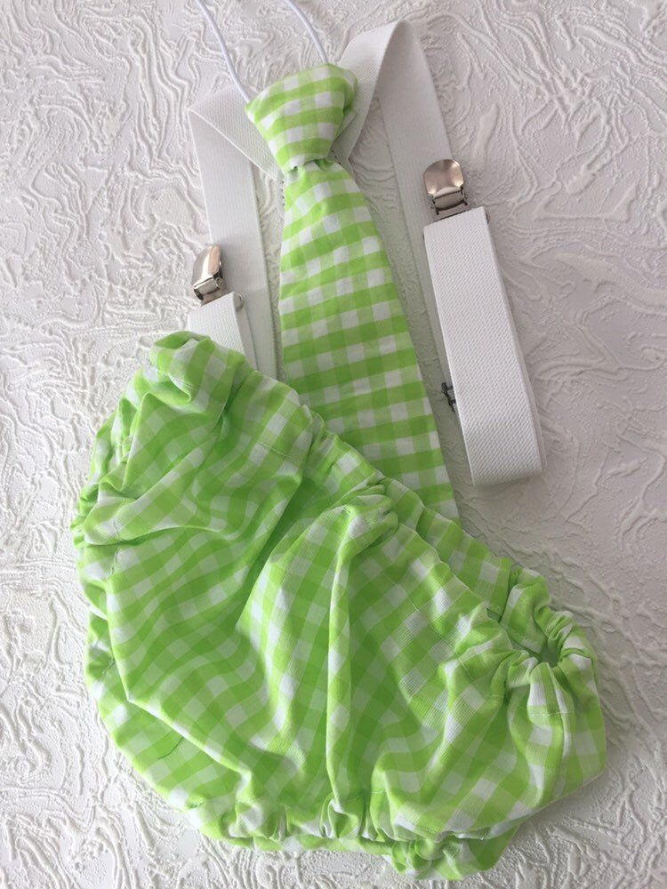 Boy Cake Smash Outfit, Boy 1st Birthday, 1st Birthday, Milestone Pictures, Boy 1st Birthday Outfit, Green Plaid Cake Smash Set