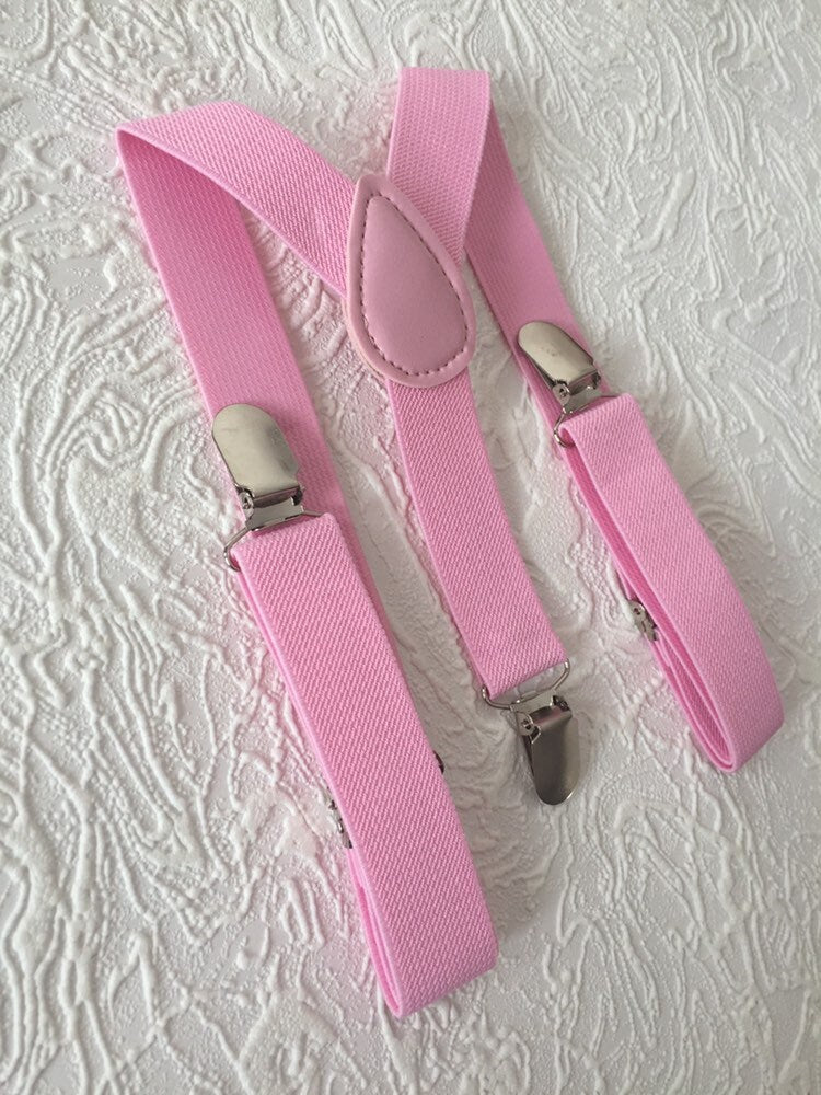 Pink suspenders, boy suspenders, baby suspenders, pink baby suspenders, holiday suspenders, classic suspenders, classy suspenders, pink girl