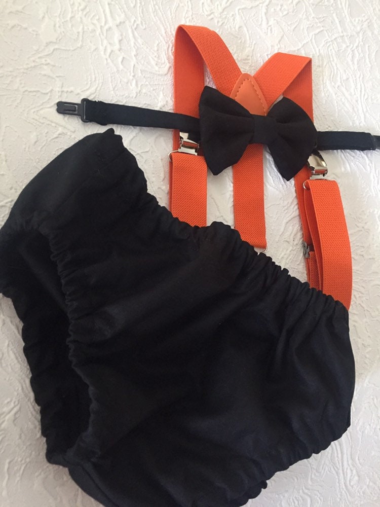 Boy Cake Smash Outfit, Halloween Cake Smash Outfit, Orange and Black Cake Smash, October Birthday, Boys 1st Birthday, Birthday Outfit