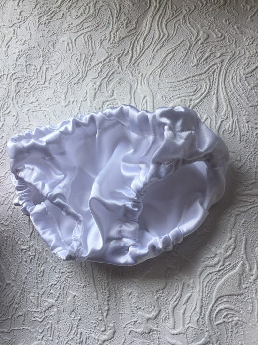 Infant Bloomers - White Bloomers - Diaper Cover - White Diaper Cover - Nappy Cover - Baby Shower - Baby Girl Gift - baptism bloomer