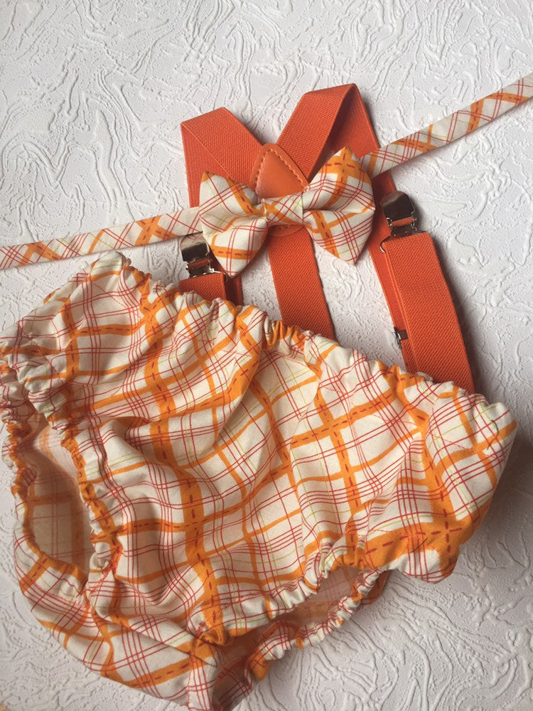 Boy Cake Smash Outfit, Boy Cake Smash, Boy 1st Birthday Set, 1st Birthday, Milestone Pictures, Boy 1st Birthday Outfit, Orange Cake Smash