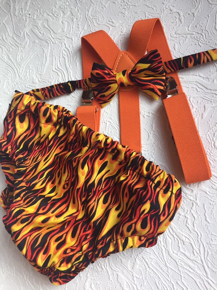 First Birthday Cake Smash Outfit Racing car Red Black yellow Car flames Diaper Cover bow Tie for Baby Boy racing cake smash