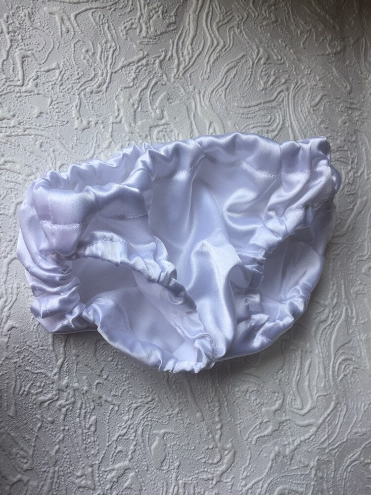 Infant Bloomers - White Bloomers - Diaper Cover - White Diaper Cover - Nappy Cover - Baby Shower - Baby Girl Gift - baptism bloomer