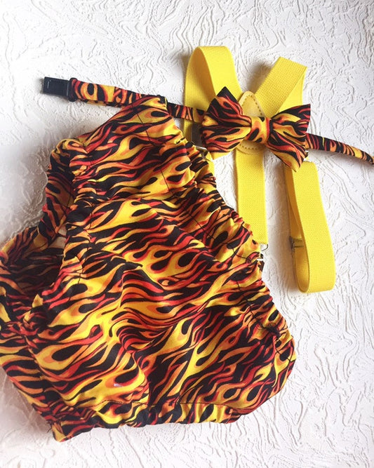 First Birthday Cake Smash Outfit Racing car Red Black yellow Car flames Diaper Cover bow Tie for Baby Boy racing cake smash