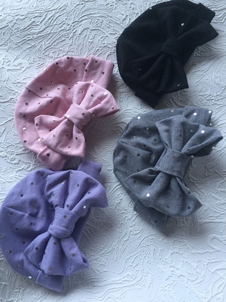Newborn hospital hat, baby girl hat, newborn baby, newborn girl hat, hospital hat, newborn hat, baby shower gift, baby bow hat,