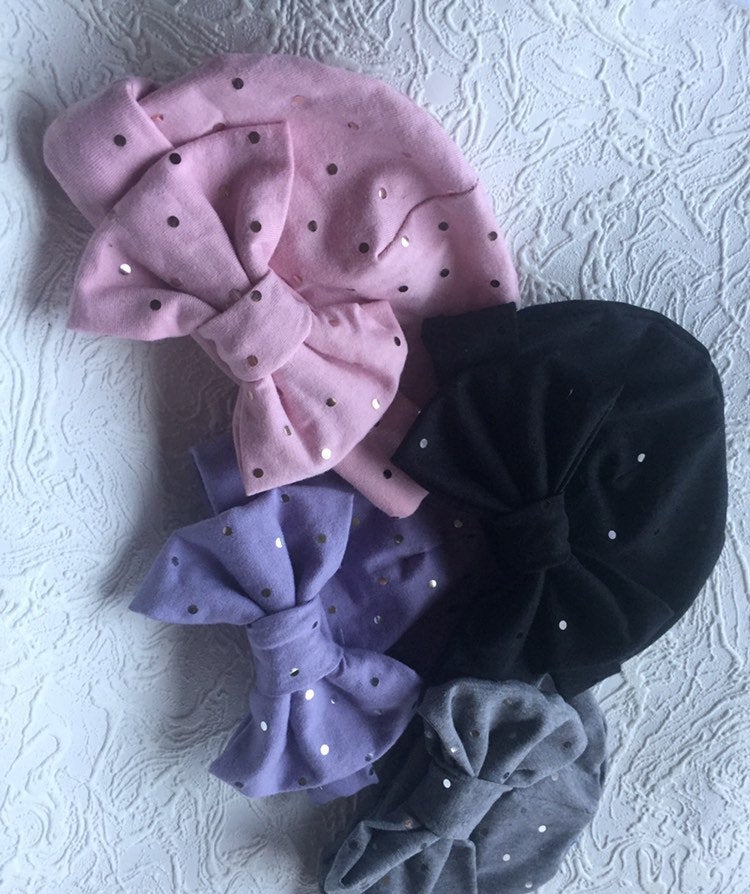 Newborn hospital hat, baby girl hat, newborn baby, newborn girl hat, hospital hat, newborn hat, baby shower gift, baby bow hat,