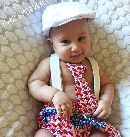 1st Birthday boy cake smash Outfit Bow tie bloomers Suspenders Navy blue US flag, boy outfit,bloomers,diaper cover