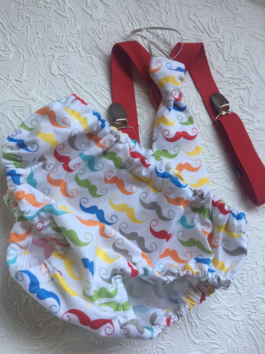 Mustache 1st birthday outfit, little man first birthday outfit, red and white birthday, mustache baby, boy cake smash outfit
