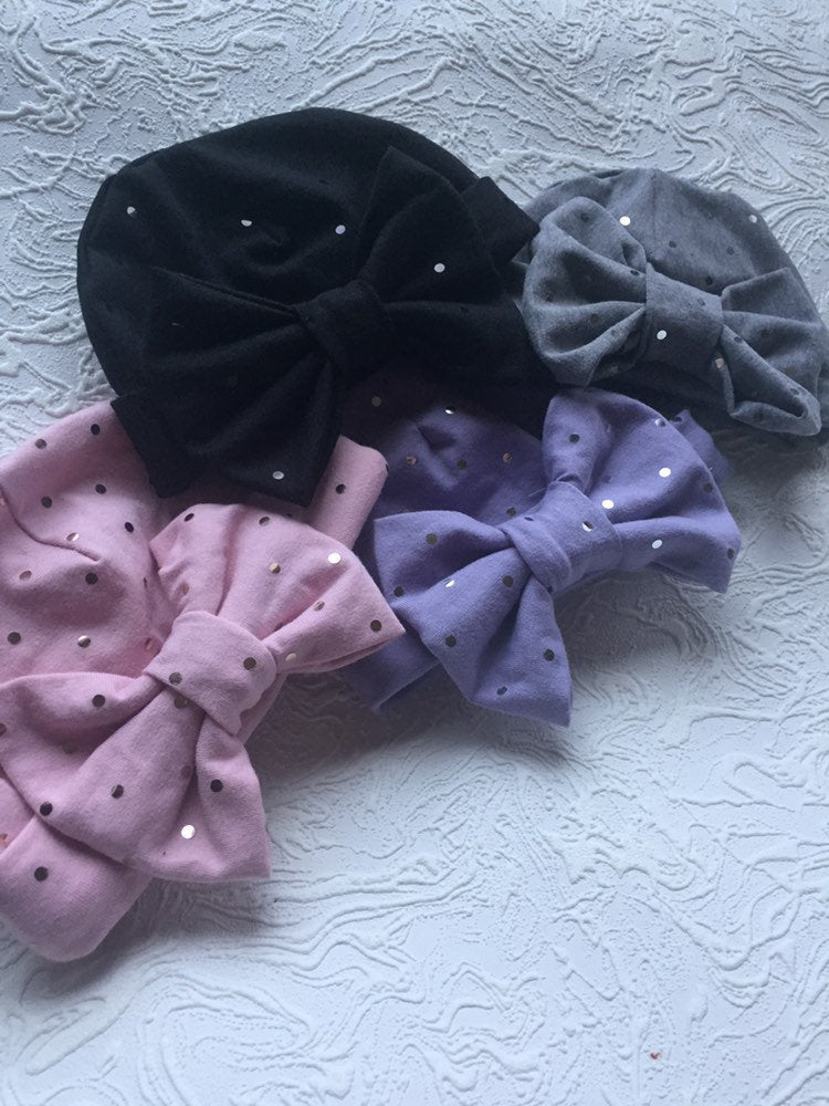 Newborn hospital hat, baby girl hat, newborn baby, newborn girl hat, hospital hat, newborn hat, baby shower gift, baby bow hat,