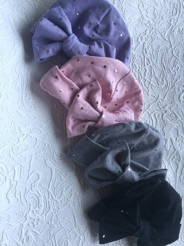 Newborn hospital hat, baby girl hat, newborn baby, newborn girl hat, hospital hat, newborn hat, baby shower gift, baby bow hat,