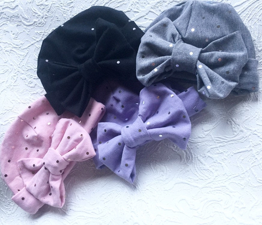 Newborn hospital hat, baby girl hat, newborn baby, newborn girl hat, hospital hat, newborn hat, baby shower gift, baby bow hat,