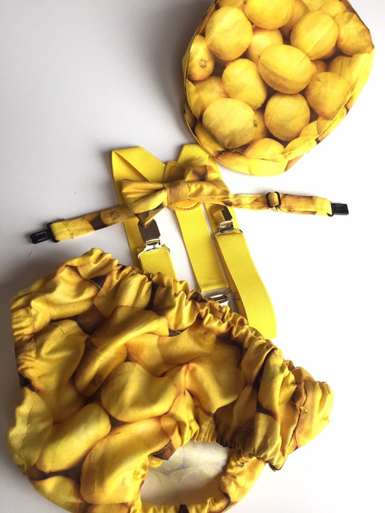 Lemon Fresh, Lemonade, Baby, Boy, Infant, Toddler, Newborn, Cake smash, lemon cake smash, Outfit, Four Piece, Flat cap