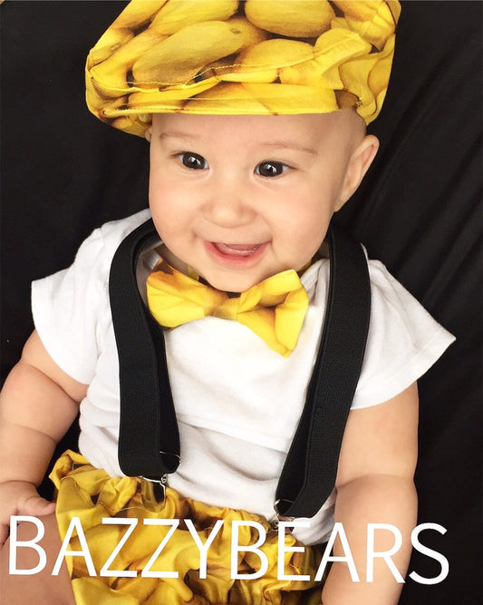 Lemon Baby Outfit | Lemonade Birthday Outfit | Baby Boy Outfit | Cake smash set | Fruity Lemonade Outfit | Toddler Outfit | 0/3m - 2y