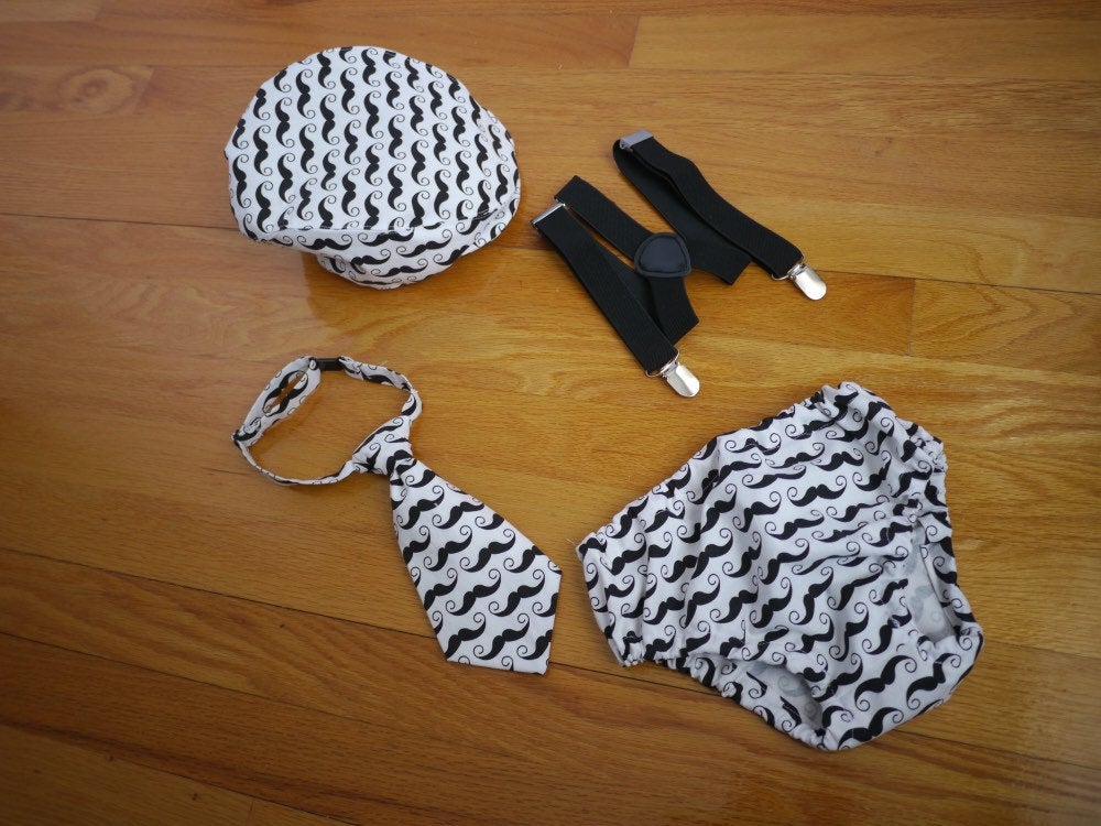 Mustache 1st birthday outfit, little man first birthday outfit, black and white birthday, mustache baby, boy cake smash outfit