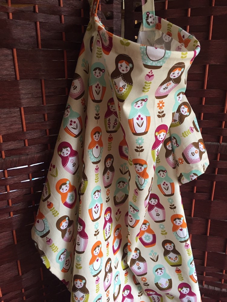 Matryoshka Floral Nursing-Breastfeeding Cover