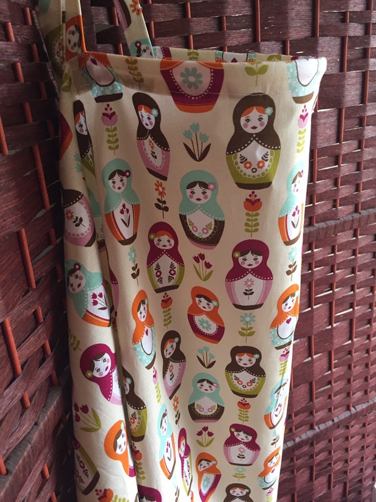 Matryoshka Floral Nursing-Breastfeeding Cover