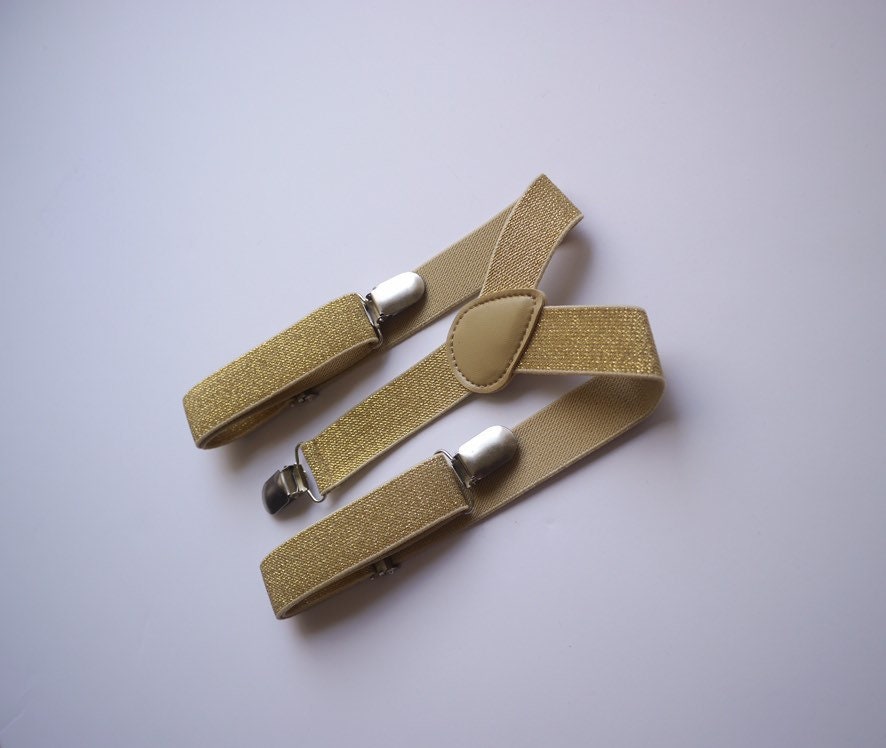 Soft Gold, soft gold suspenders, soft gold bowtie, light gold bowtie, light gold suspenders, gold glitter suspenders, champagne wedding