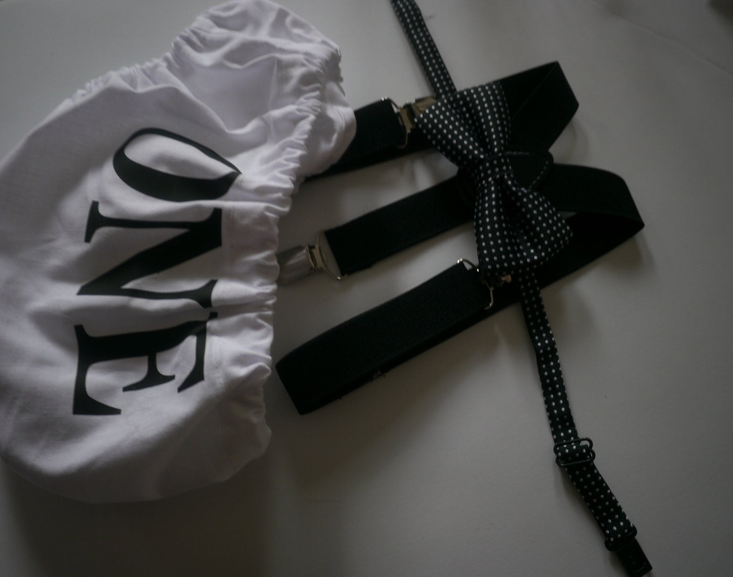 Cake Smash Boy Outfit,Black and White 1st Birthday Boy, Black Diaper Cover, Bowtie, Suspender, boy suspenders, First Birthday Boy, Boys 1st