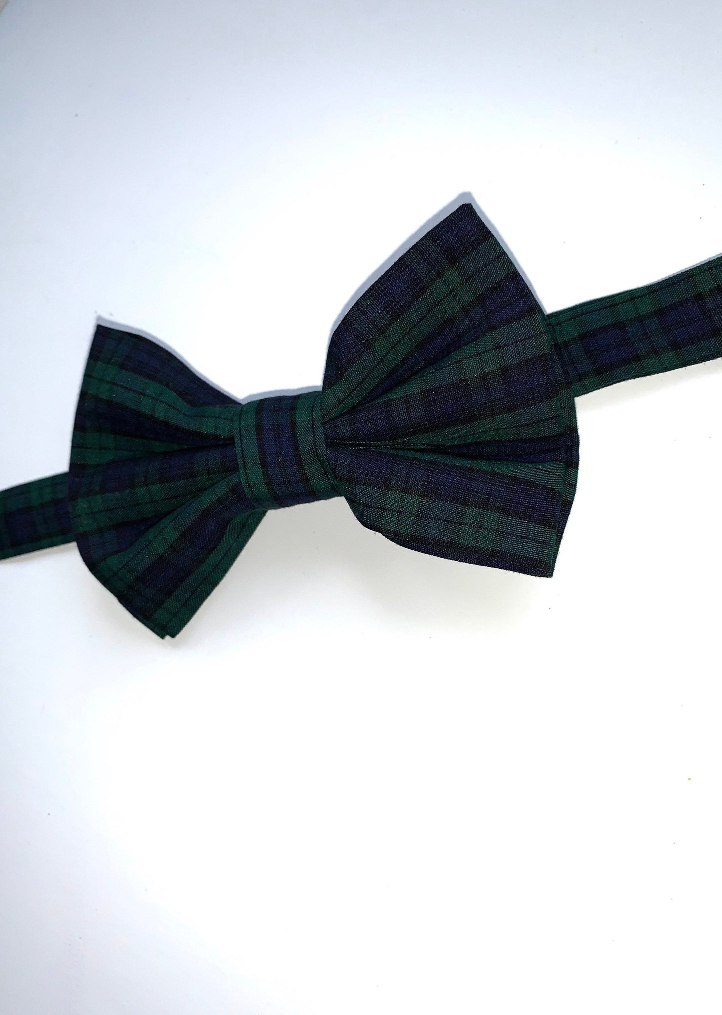 Green & Blue plaid bow - a christmas favorite