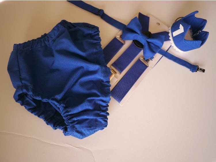 cake smash outfit boy, smash cake boy, 1st birthday outfit boy, first birthday boy, baby bow tie, first birthday bow tie, royal blue