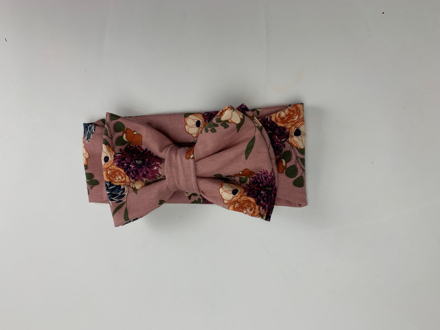 Large Bow Headwrap - Floral