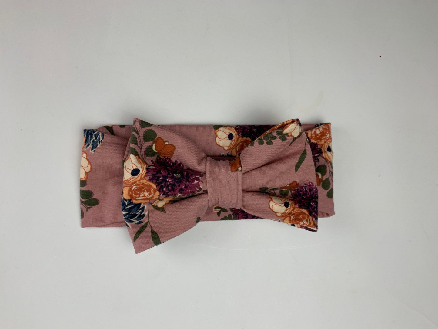 Large Bow Headwrap - Floral