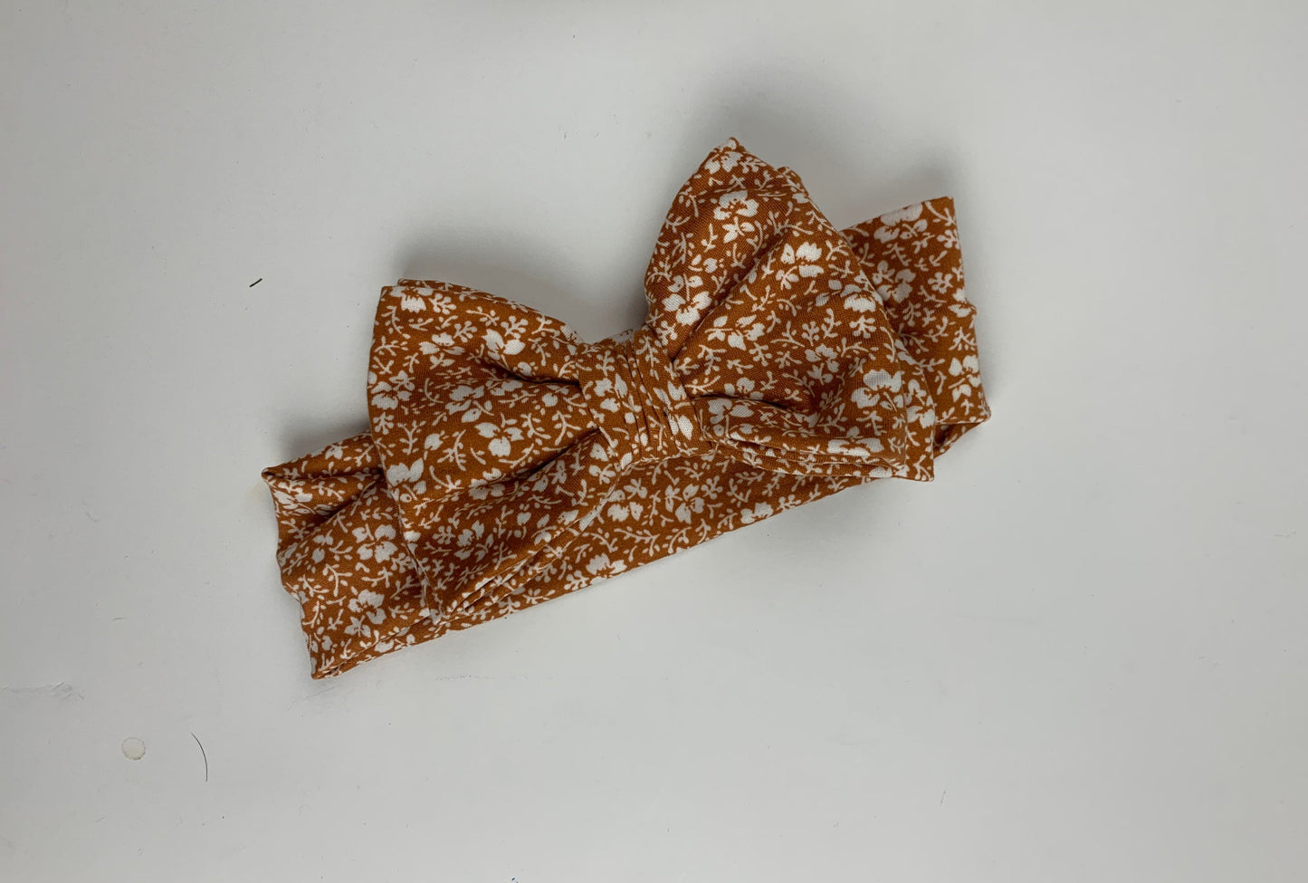 Latte / Brown Bow Headwrap