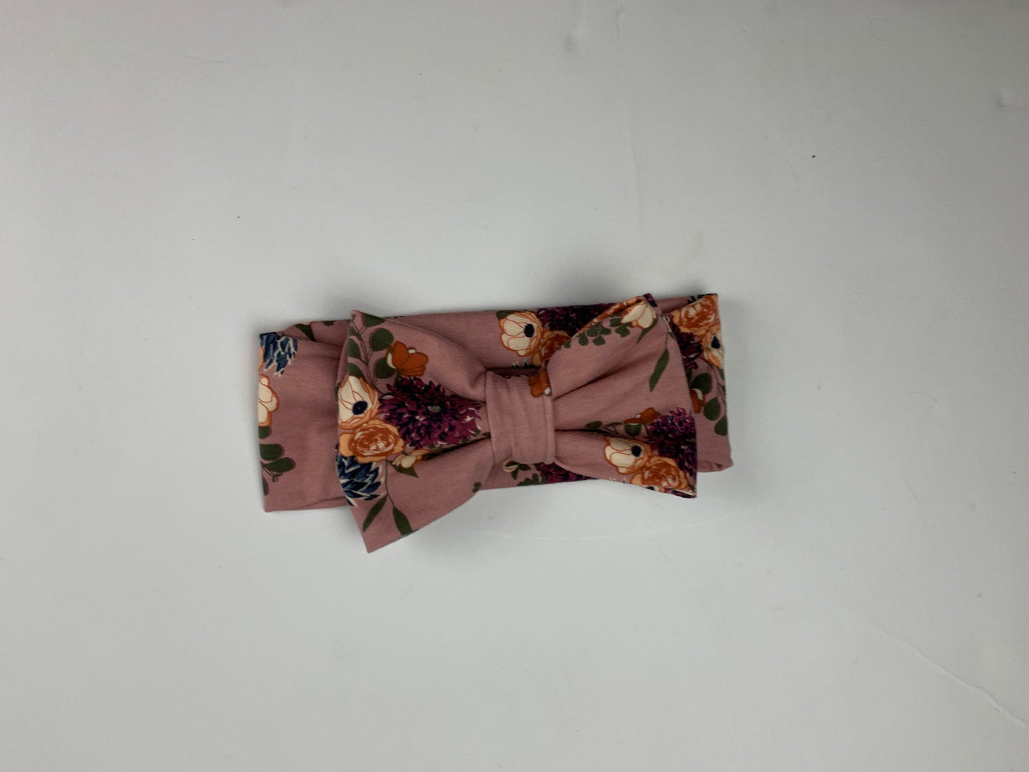 Large Bow Headwrap - Floral