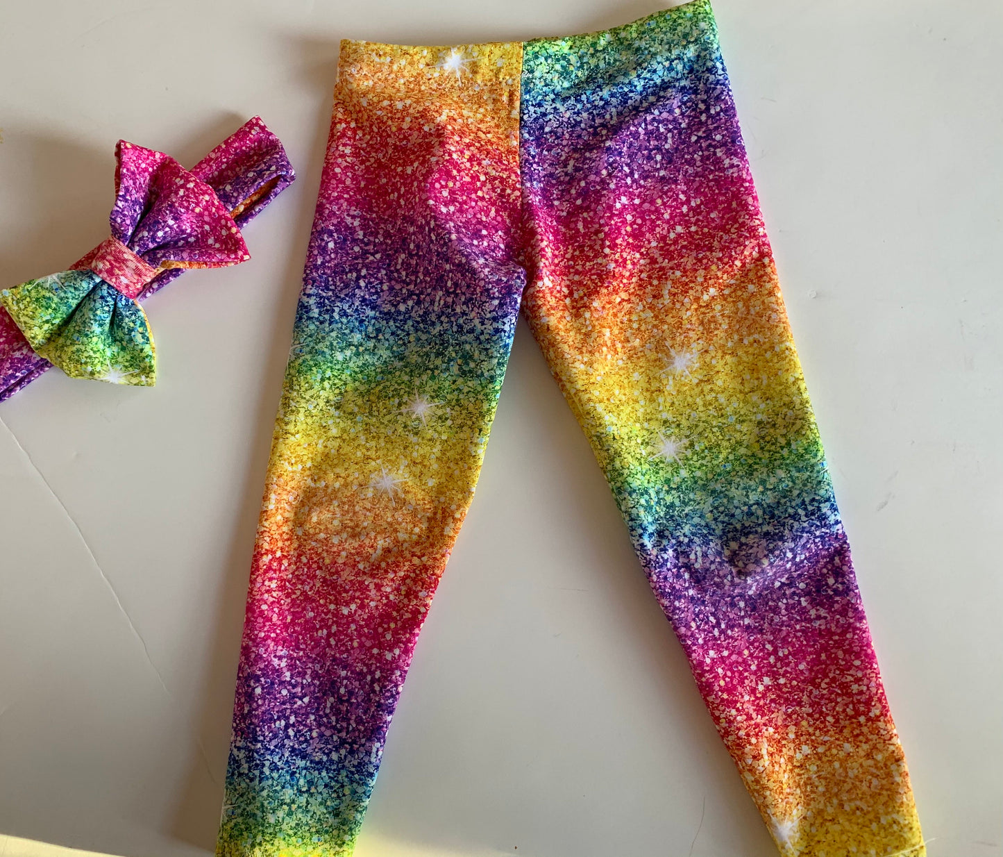 Unicorn leggings- girl leggings- toddler leggings- rainbow sparkly leggings- rainbow leggings - unicorn birthday- mermaid leggings