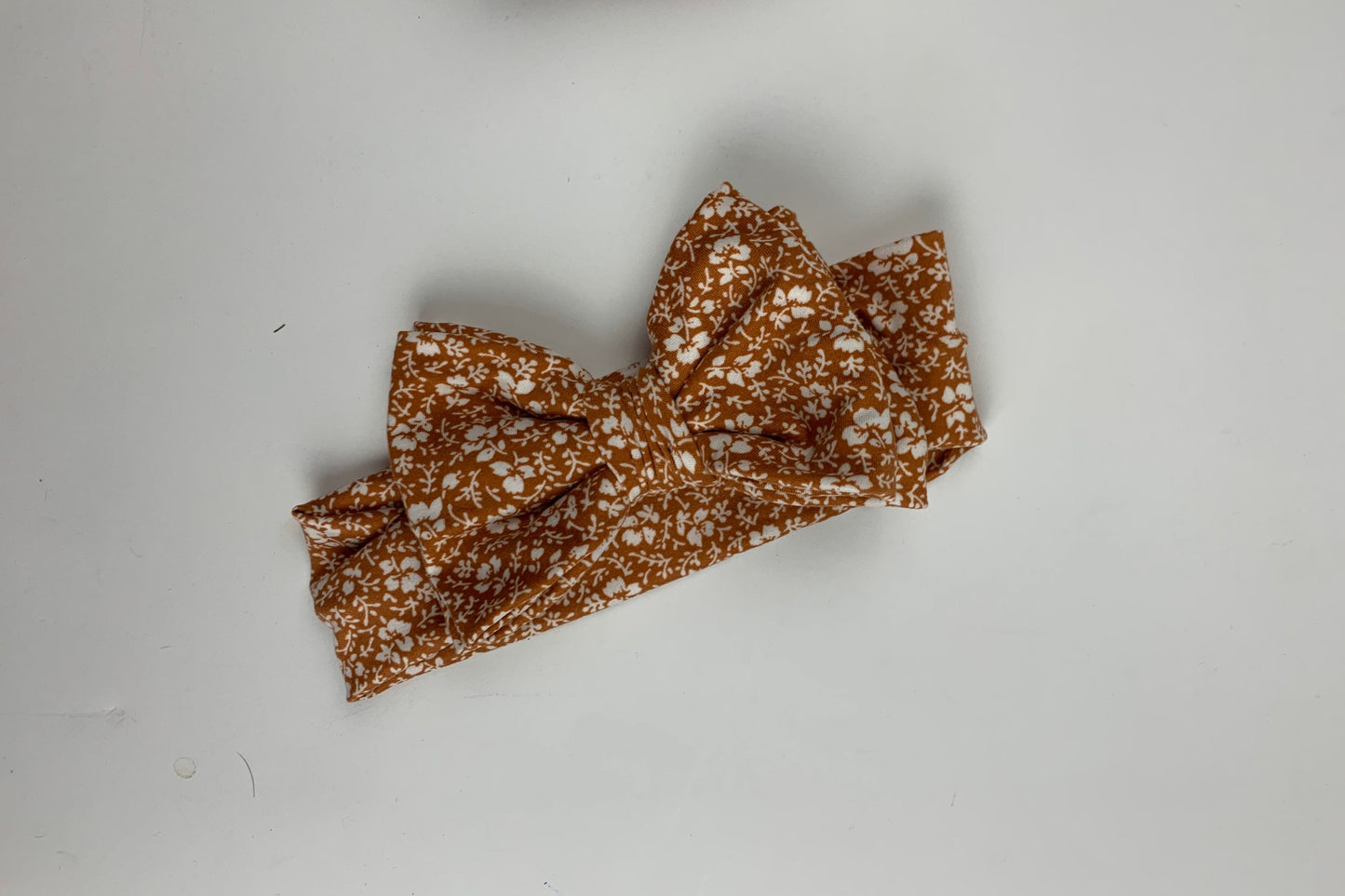 Latte / Brown Bow Headwrap