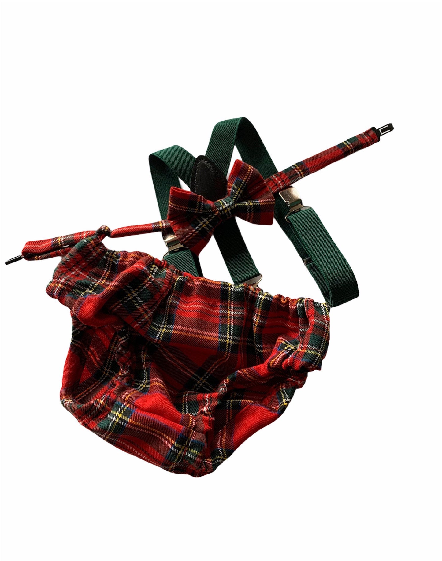 Cake Smash Outfit Boy Girl Buffalo Plaid Set or Buy the Piece Diaper Cover Bow Tie Suspenders Boys First 1st Birthday Tartan Photoshoot